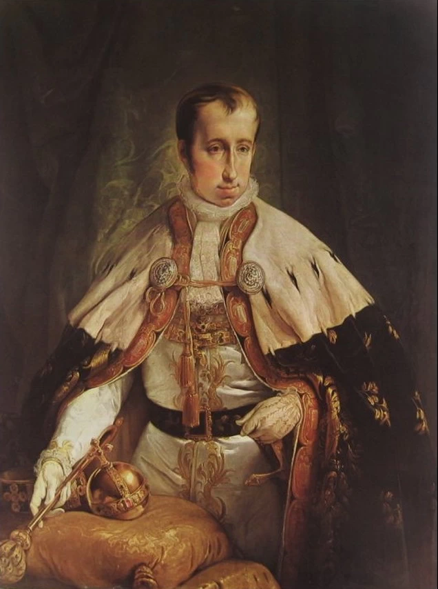 L'imperatore d'Austria Ferdinando d'Asburgo - 1840